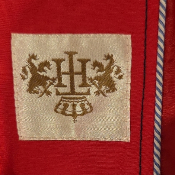 Tommy Hilfiger Rasberry Pink Trench Coat Classic Mid-Length - Picture 4 of 6